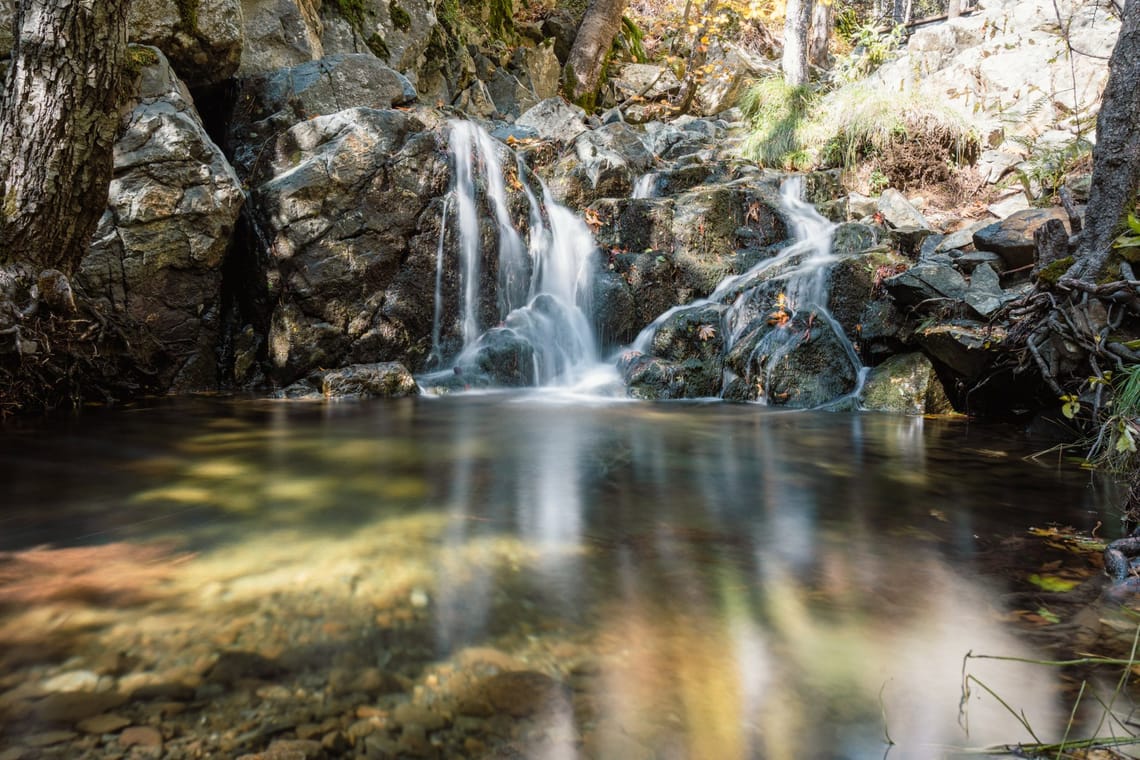 Tag 6 in Zypern: Wasserfälle und Skifahren